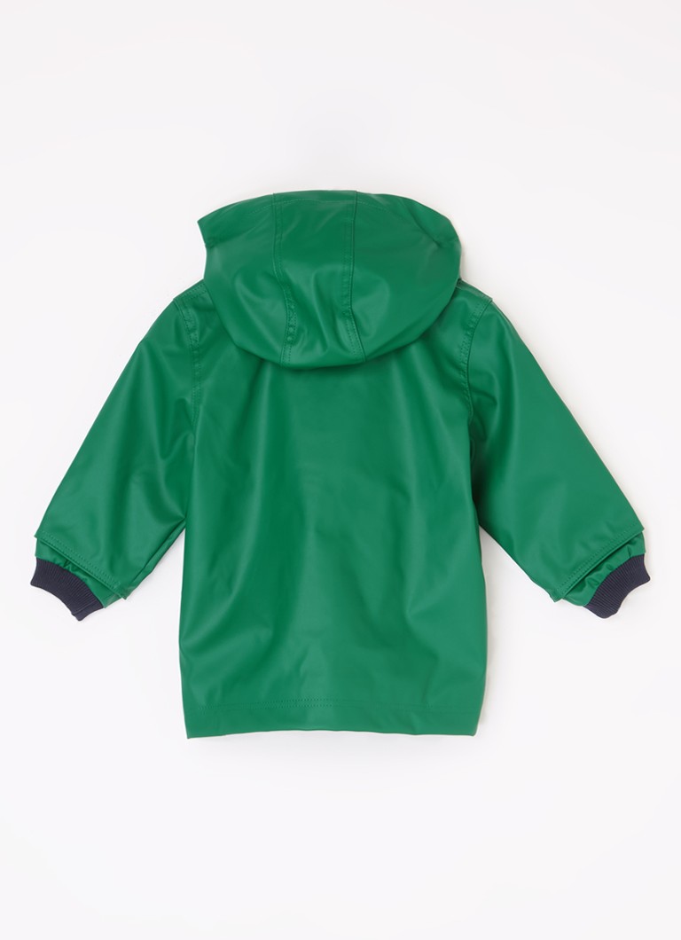 Cappotto con cappuccio color cera per neonati Petit Bateau