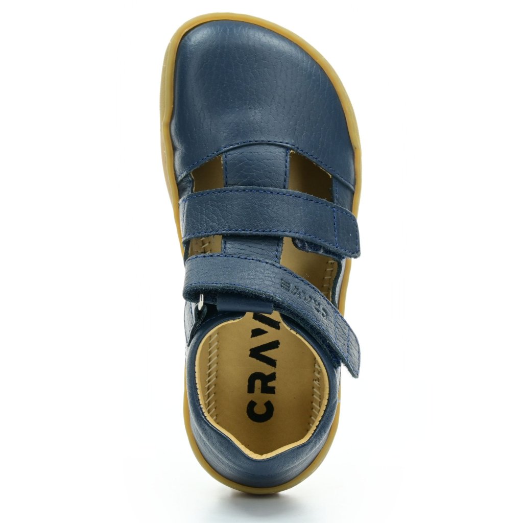 Crave Shellwood Navy Barfußsandalen