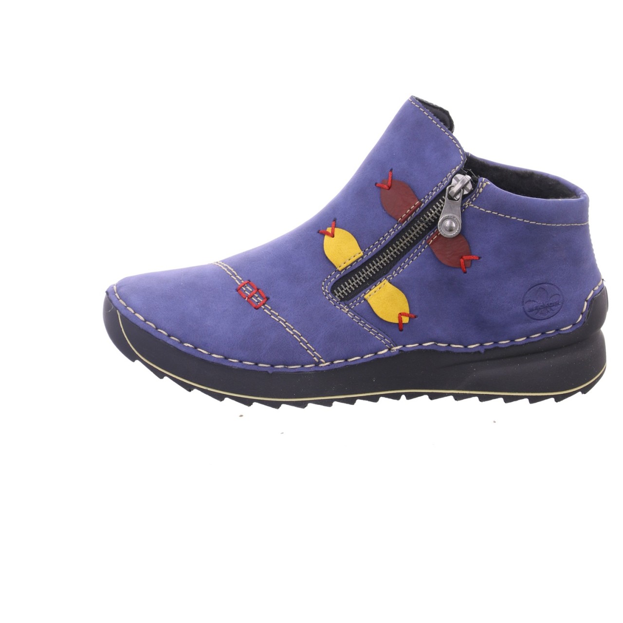 RIEKER Stiefeletten blau