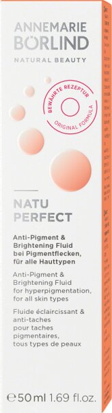 ANNEMARIE BÖRLIND NATUPERFECT Anti-Pigment & Brithening Fluid Gesichtsfluid
