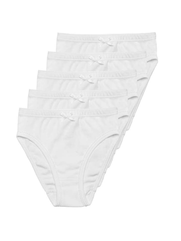 Haasis Bodywear 5er-Set: Slip in weiß günstig kaufen
