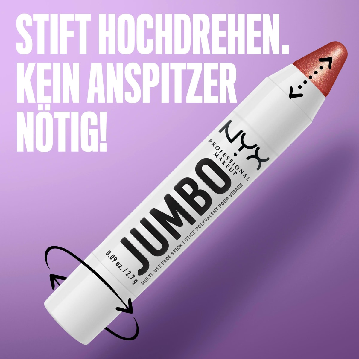 Highlighter Jumbo Face Stick 06 Flan, 2,7 g