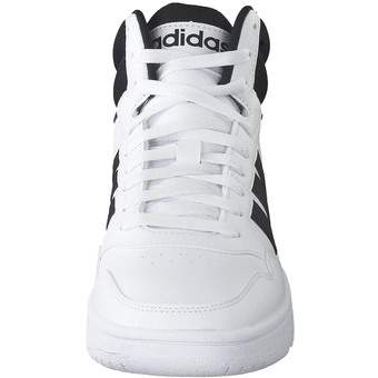 adidas Hoops 3.0 Mid Sneaker in weiß