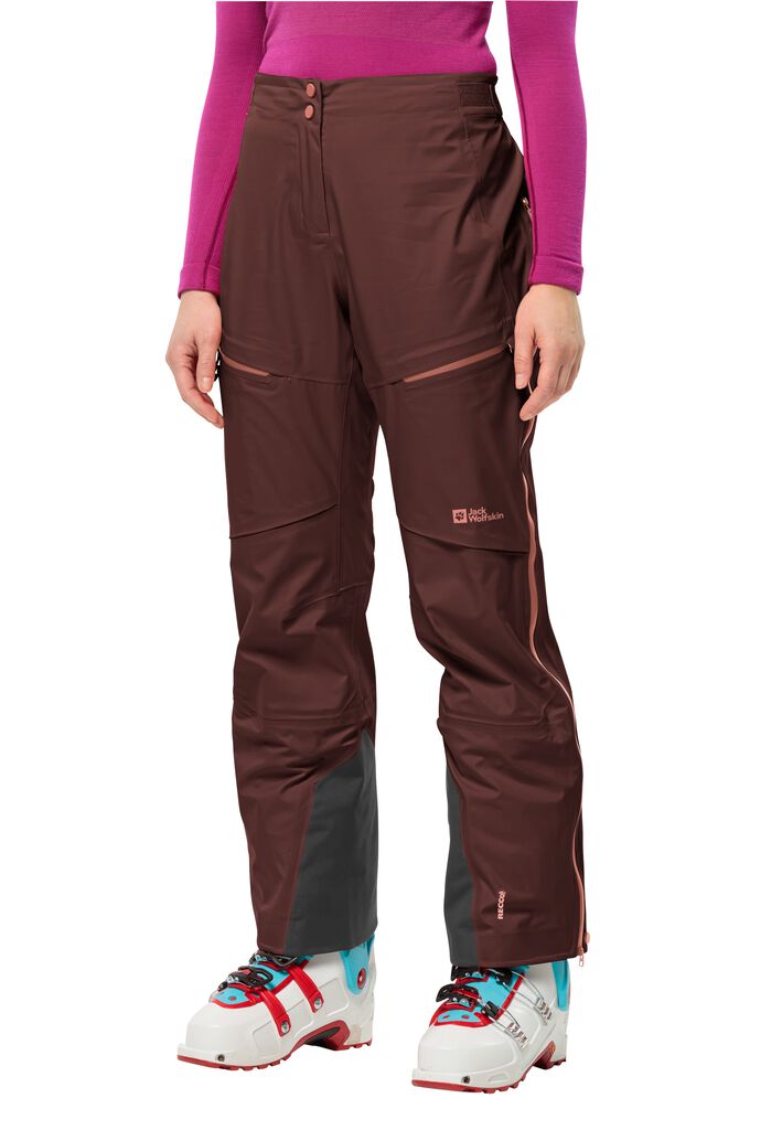 ALPSPITZE PRO 3L PANTS W Hardshell Skitouren-Hose mit RECCO Ortungssystem Damen