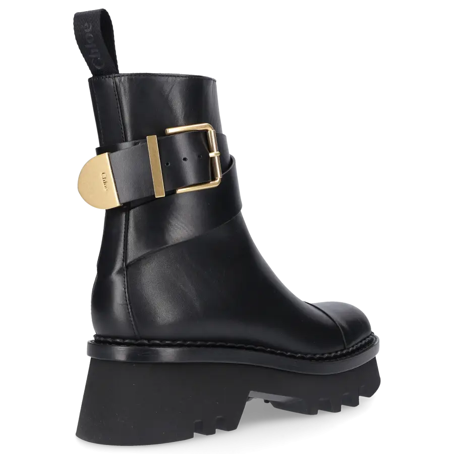 Chloé - Stiefeletten OWENA Kalbsleder - schwarz