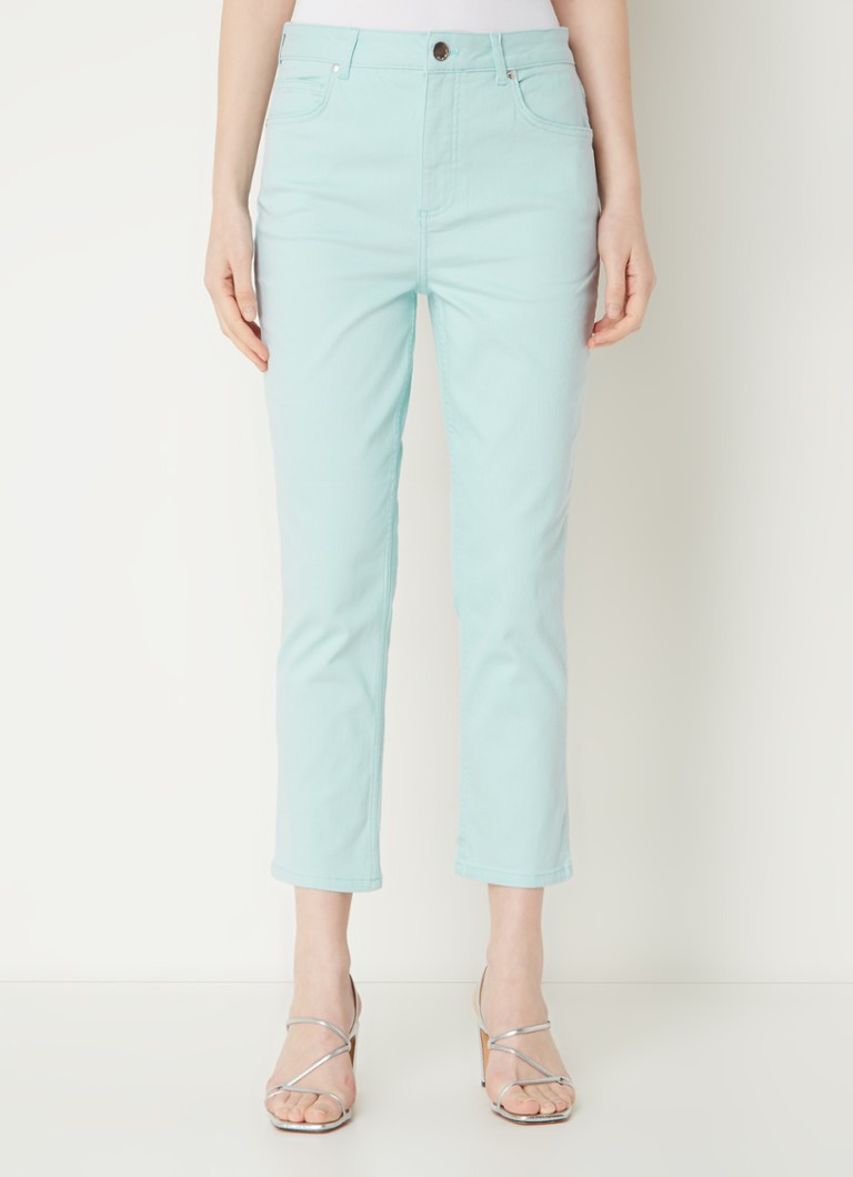 Blugi skinny cu talie medie Lindsey de la Phase Eight, de culoare decolorată.