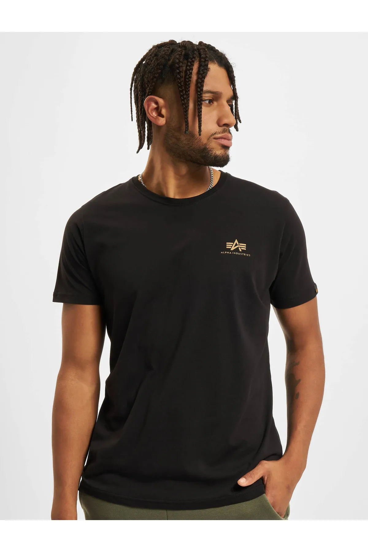 Alpha Industries  Herren Alpha Industries Camo Backprint T-Shirt