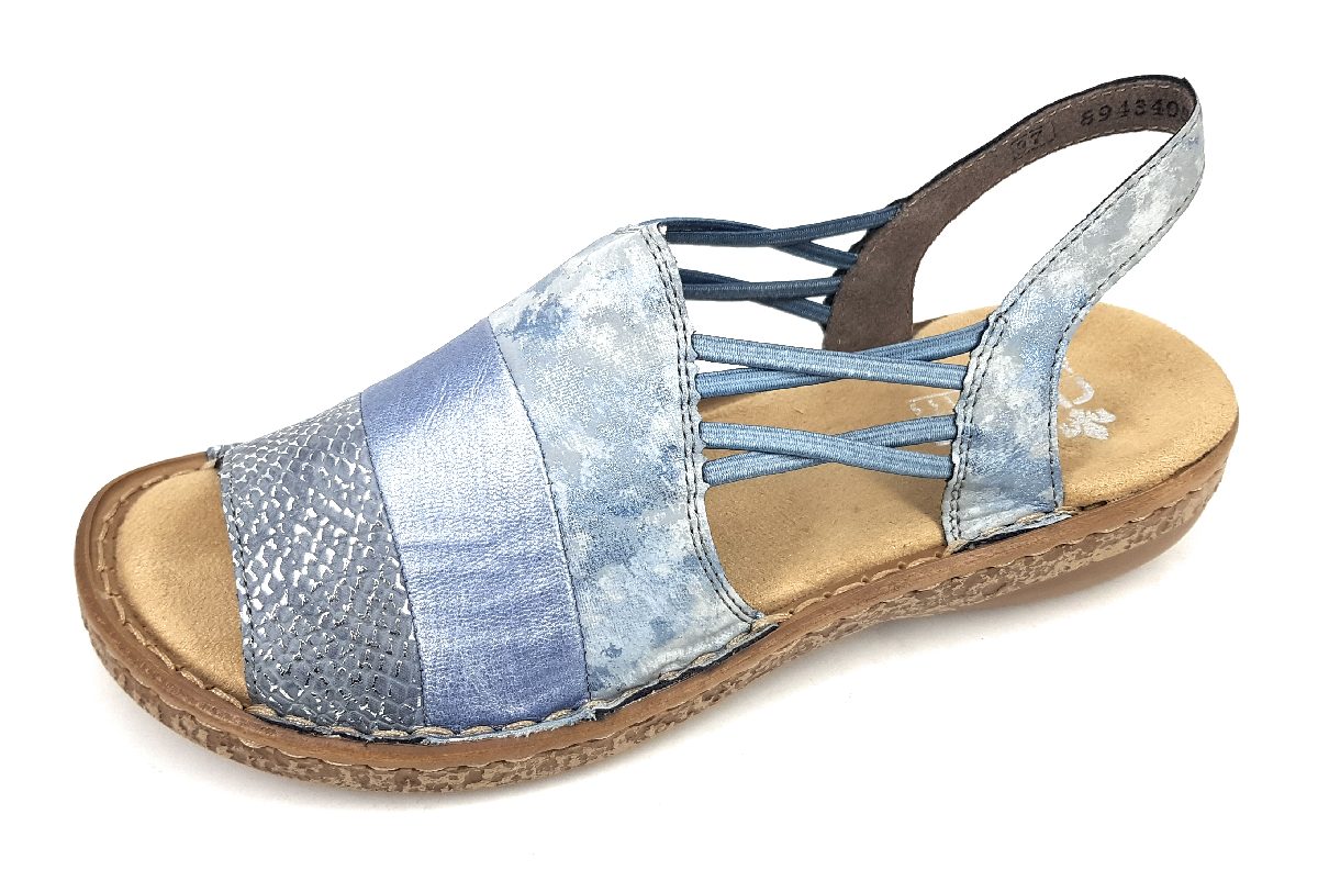 Rieker 628S3-12 Blau 12 adria/sky