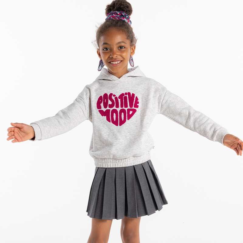 Sweat-shirt à message