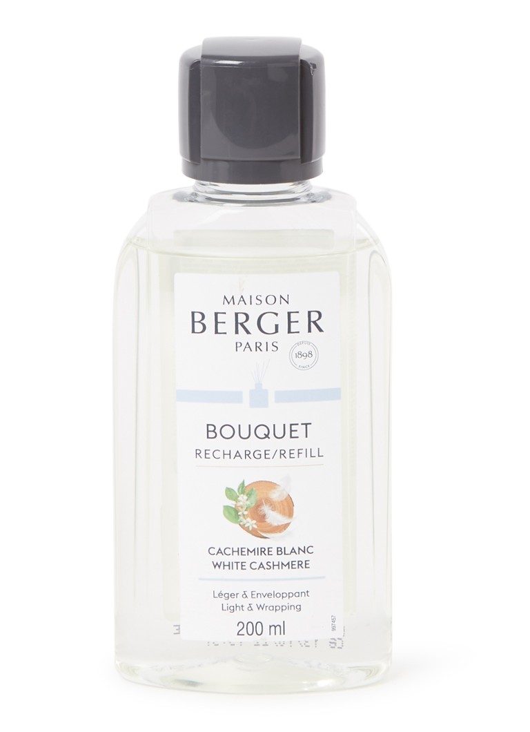 Ricarica in cashmere bianco Maison Berger per bastoncini profumati, 200 ml