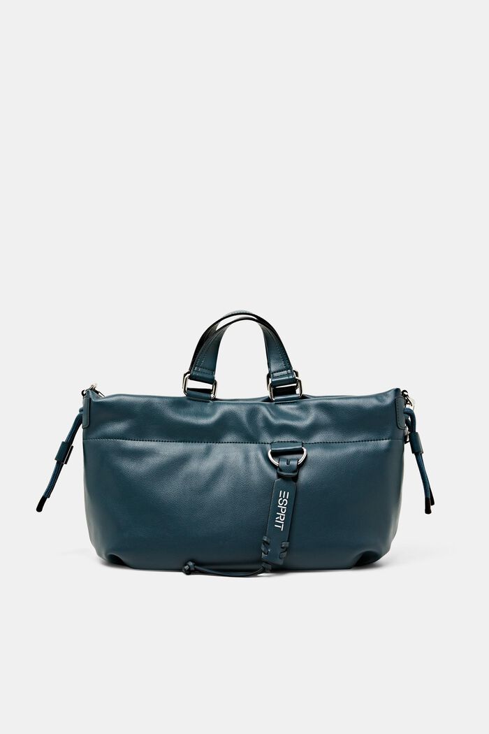 Große Tote Bag in Lederoptik