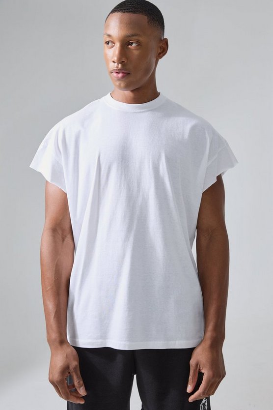 Man Active Oversize Bodybuilding T-Shirt