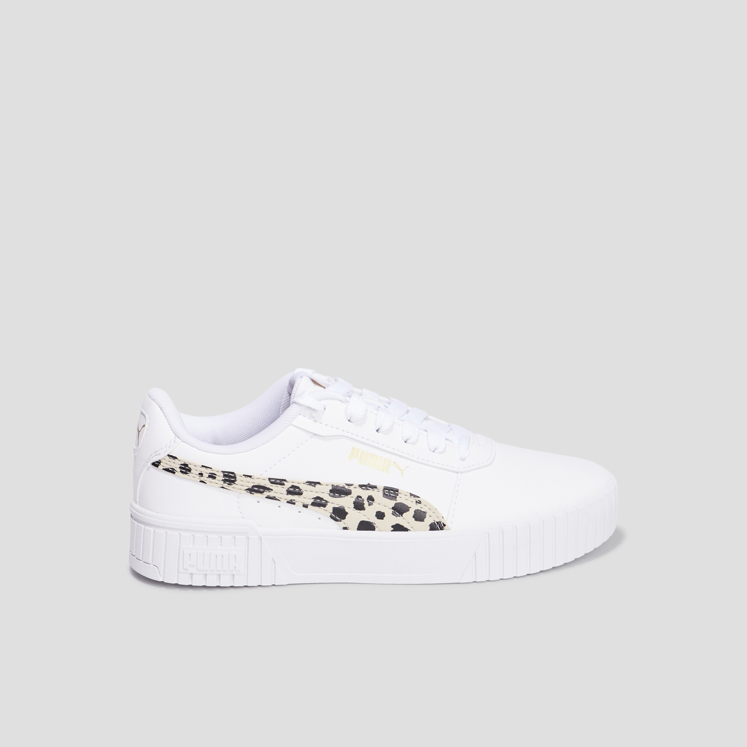 Tennis basses à lacets Puma Carina 2.0 blanc fille | La Halle