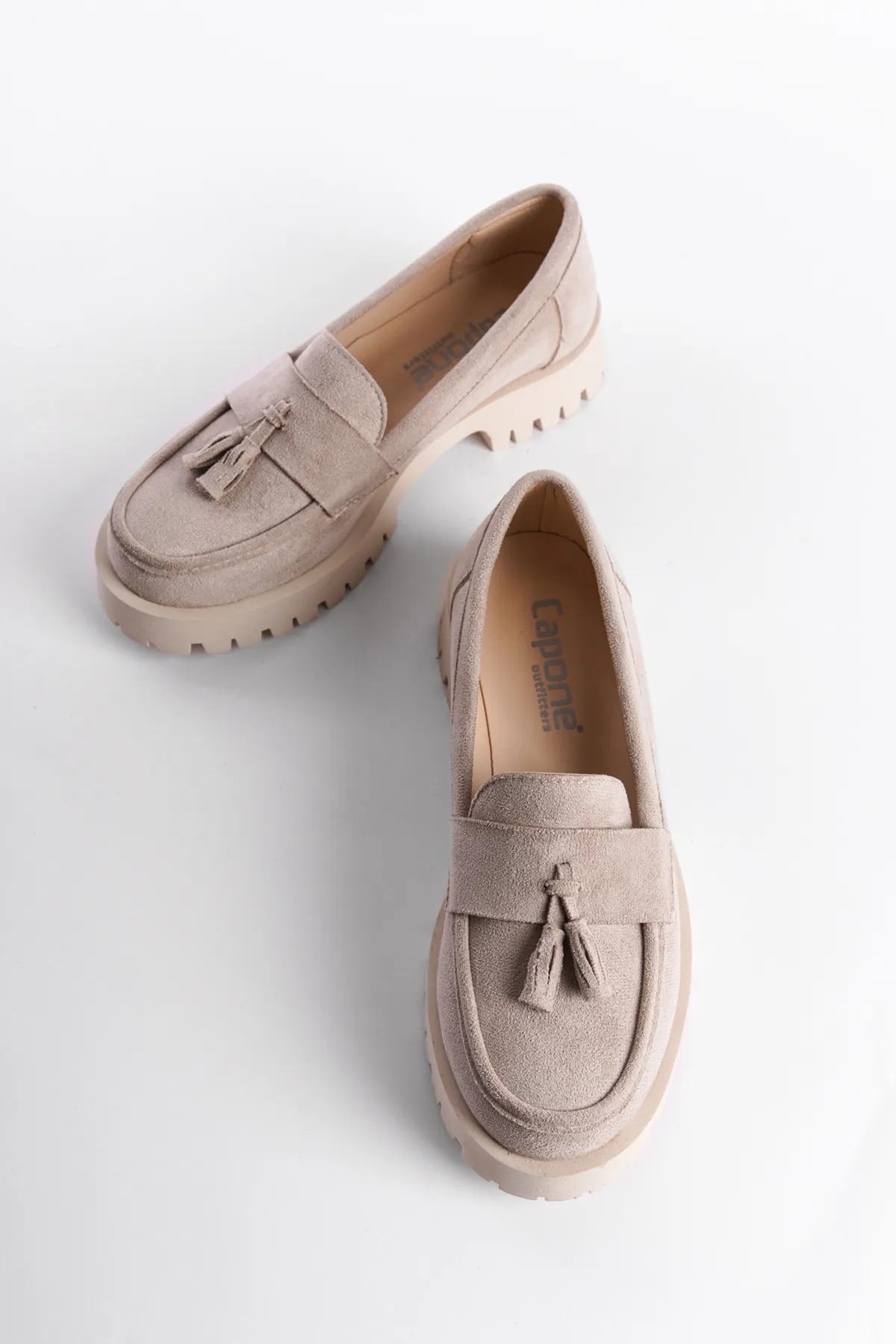 Capone Outfitters  Trak Sole Damen-Loafer mit Quasten