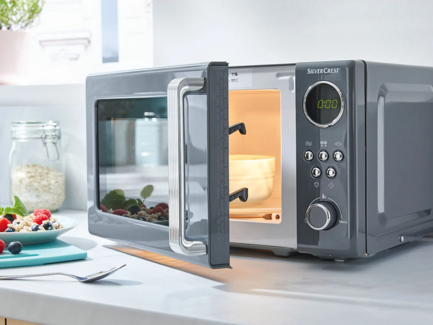 SILVERCREST® KITCHEN TOOLS microwave »SMWC 700 C1«, 17 l, 700 W