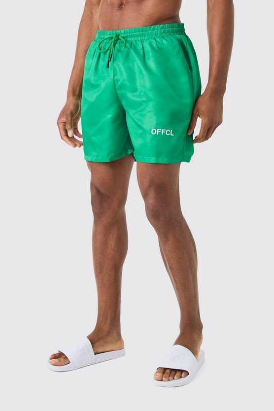 Mittellange Ofcl Badehose