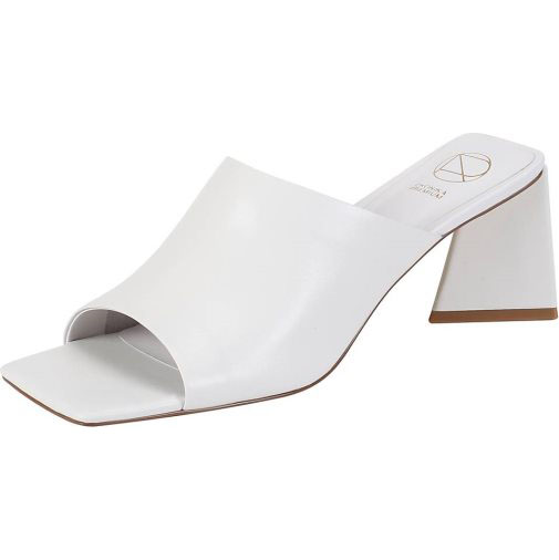 ekonika Mules aus glattem Leder