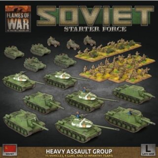 Flames Of War - Soviet LW 'Heavy Assault Group' Army Deal (Plastic) (EN)