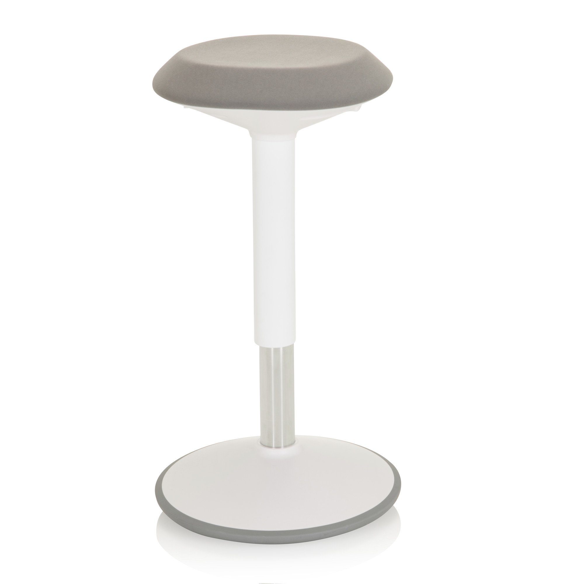 hjh OFFICE Stehhilfe Stehhilfe BALANCE SIT III W Stoff ohne Armlehnen, Hocker, Bürohocker