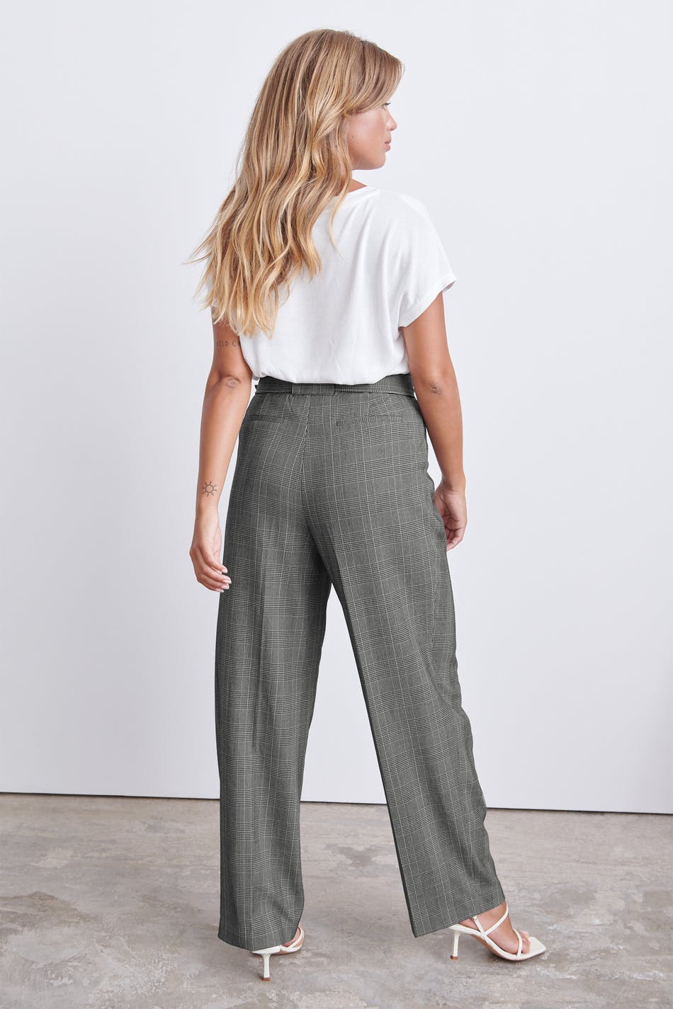 Luna belted trousers
