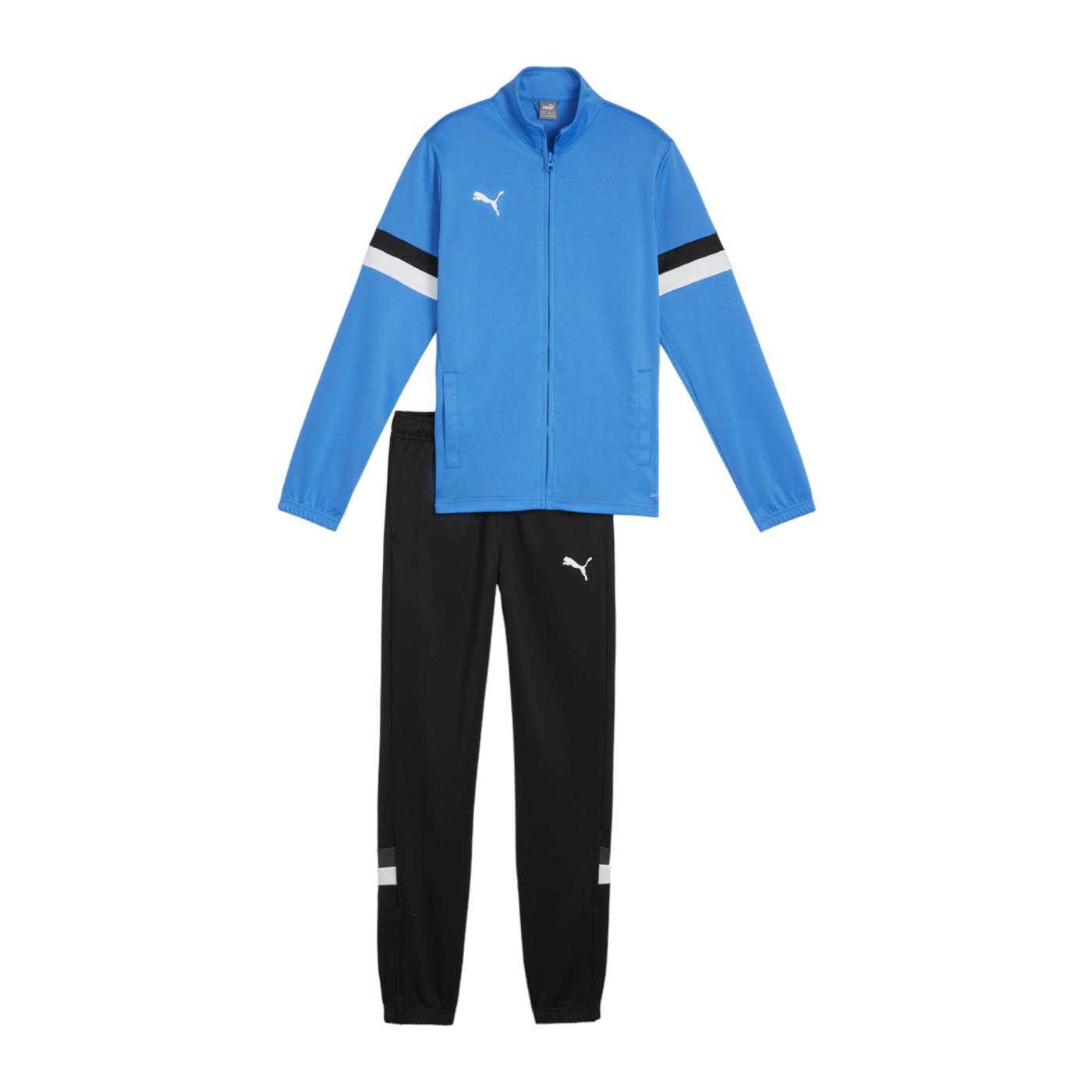PUMA teamRISE Trainingsanzug Kids Blau F02