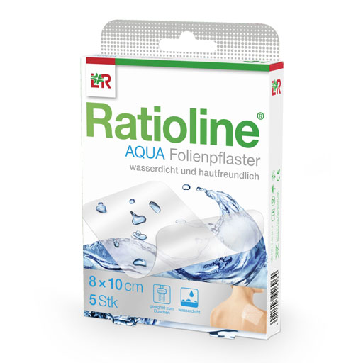 RATIOLINE aqua Duschpflaster 8x10 cm  5 St  Pflaster