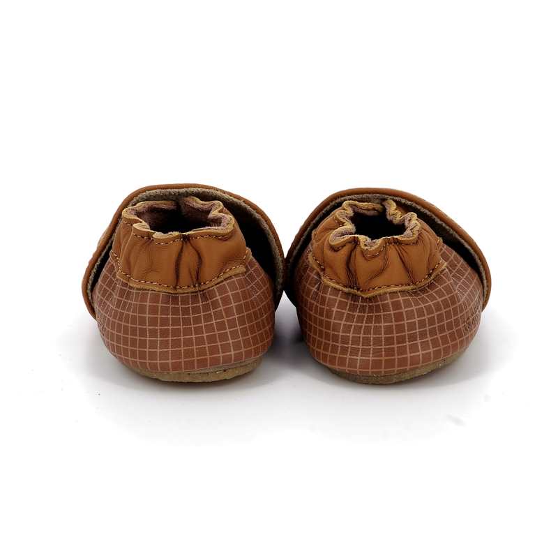 Chaussons cuir tannage vegetal Funny Cow Crp