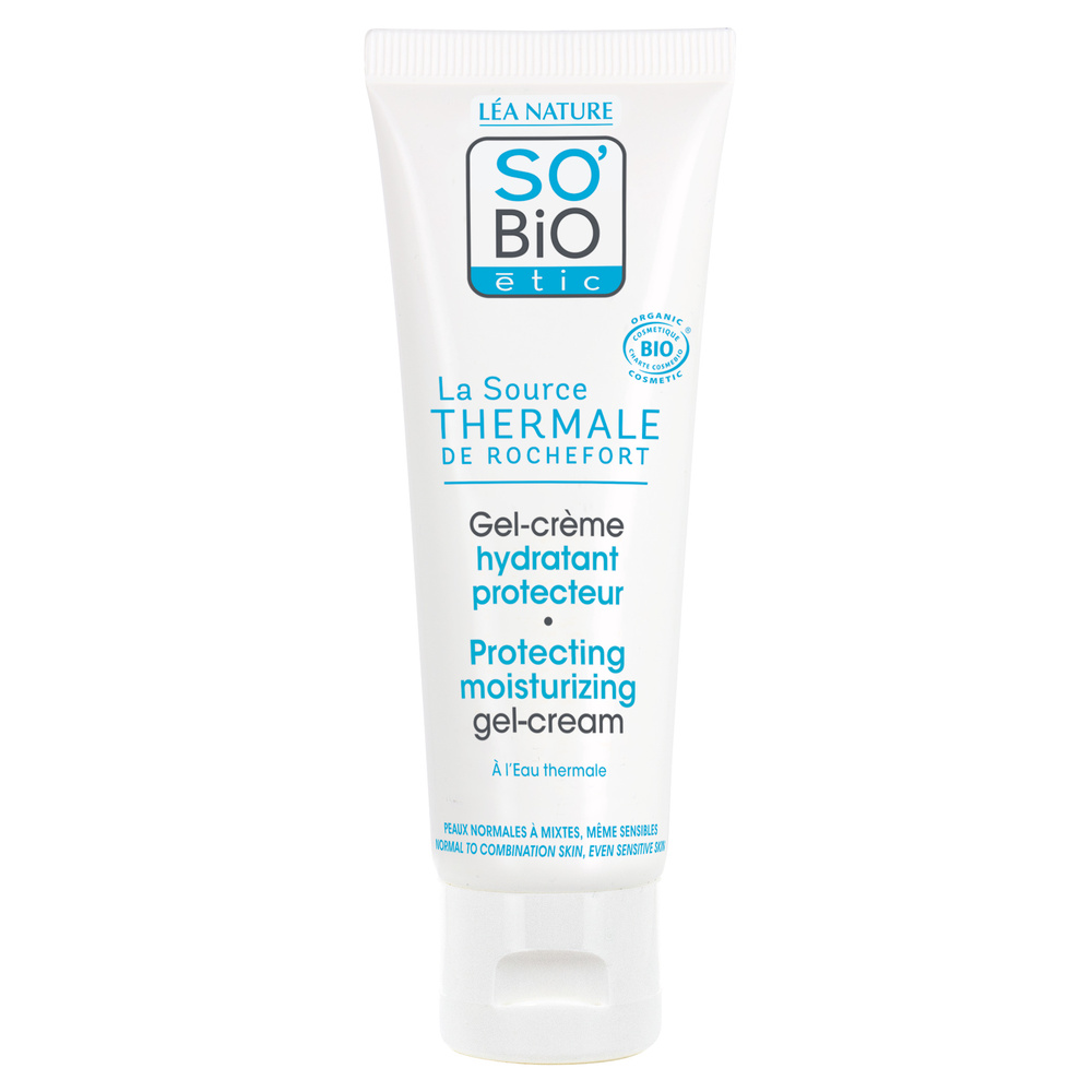 LÉA NATURE SO BiO étic Gel-crème hydratant¹ protecteur, haute tolérance - Eau thermale de Rochefort Gel-crème