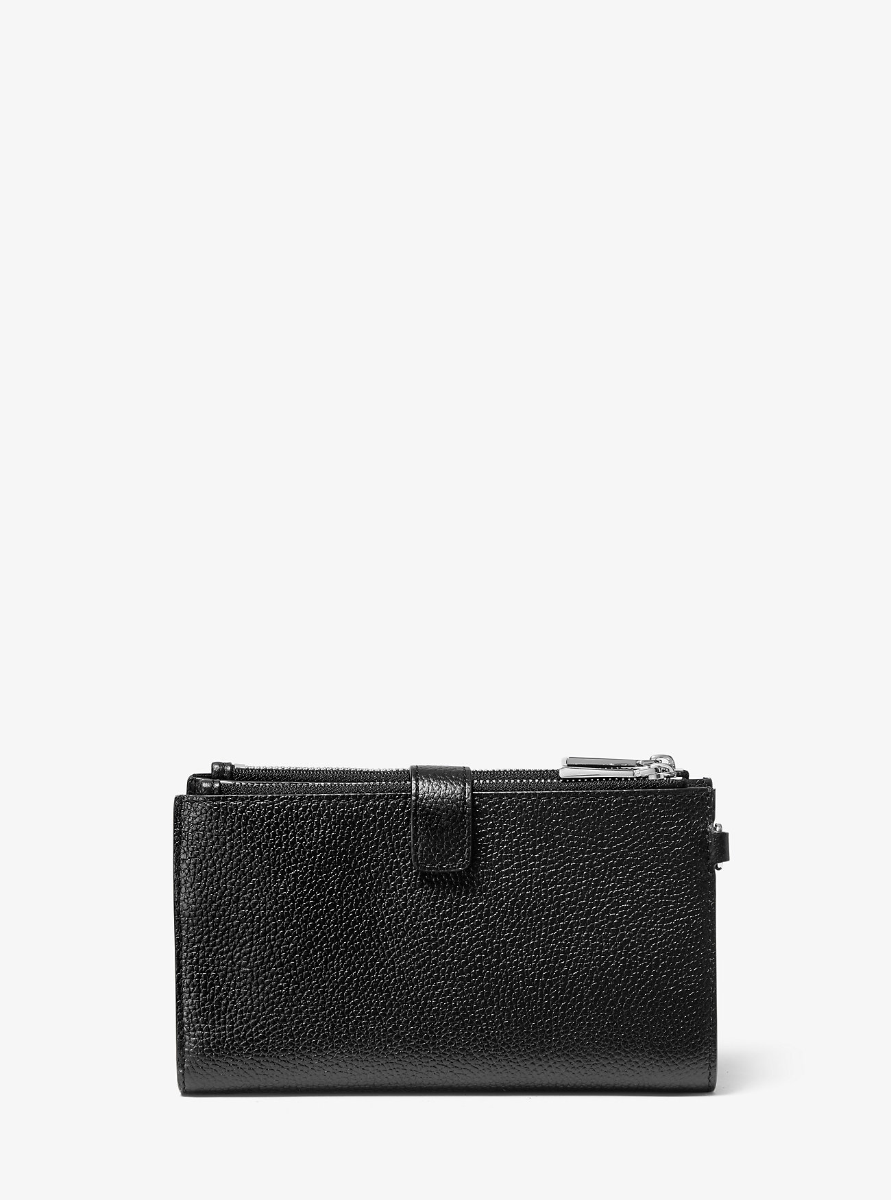 Adele Leather Smartphone Wallet - BLACK