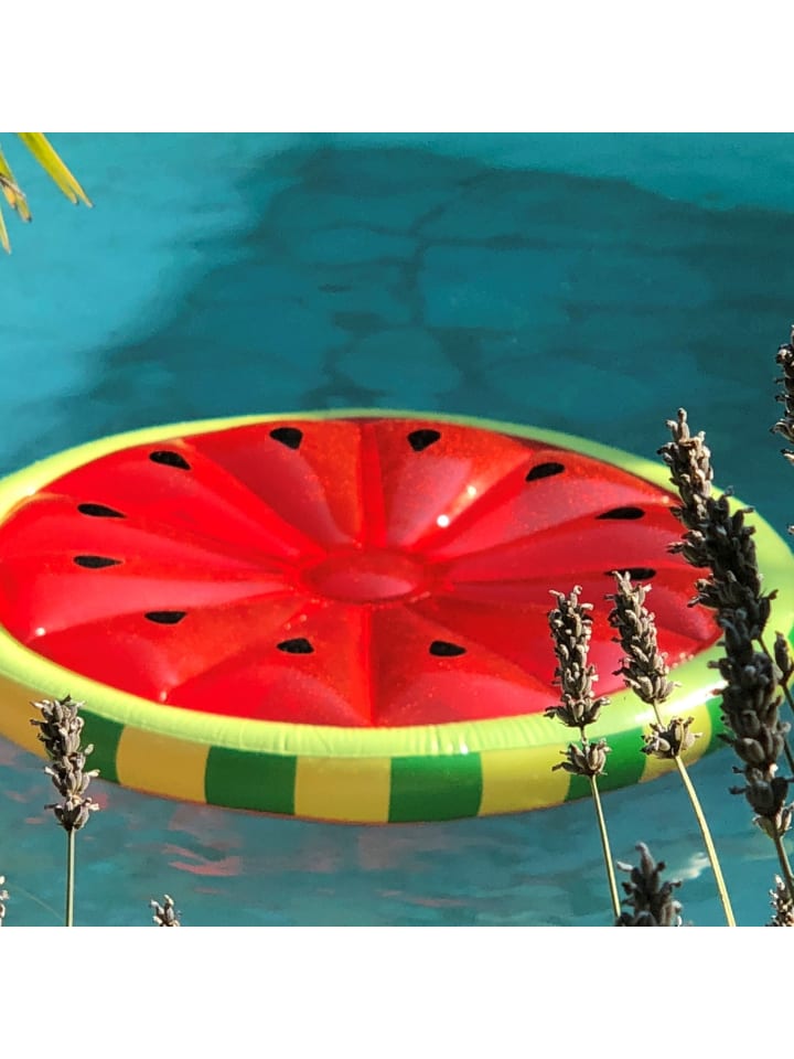 YEAZ GIANT SERIE - WATERMELON Badeinsel in rot günstig kaufen onesize