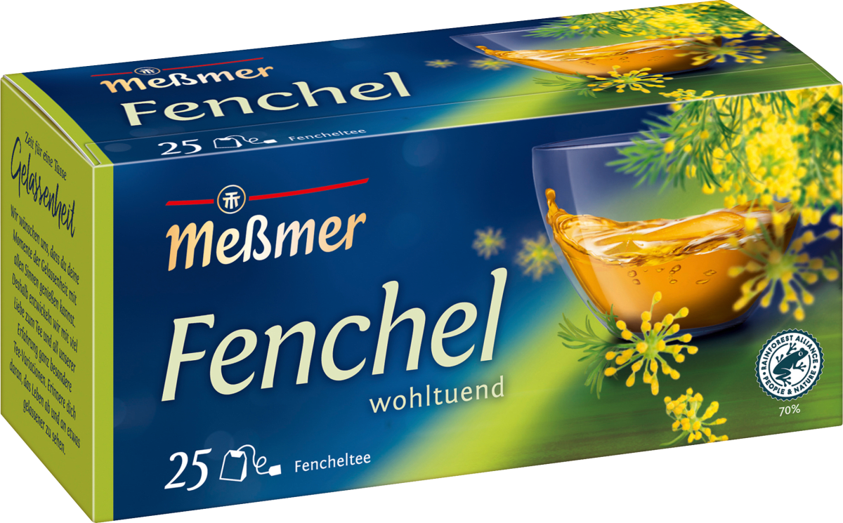 Kräutertee Fenchel (25 Beutel), 75 g
