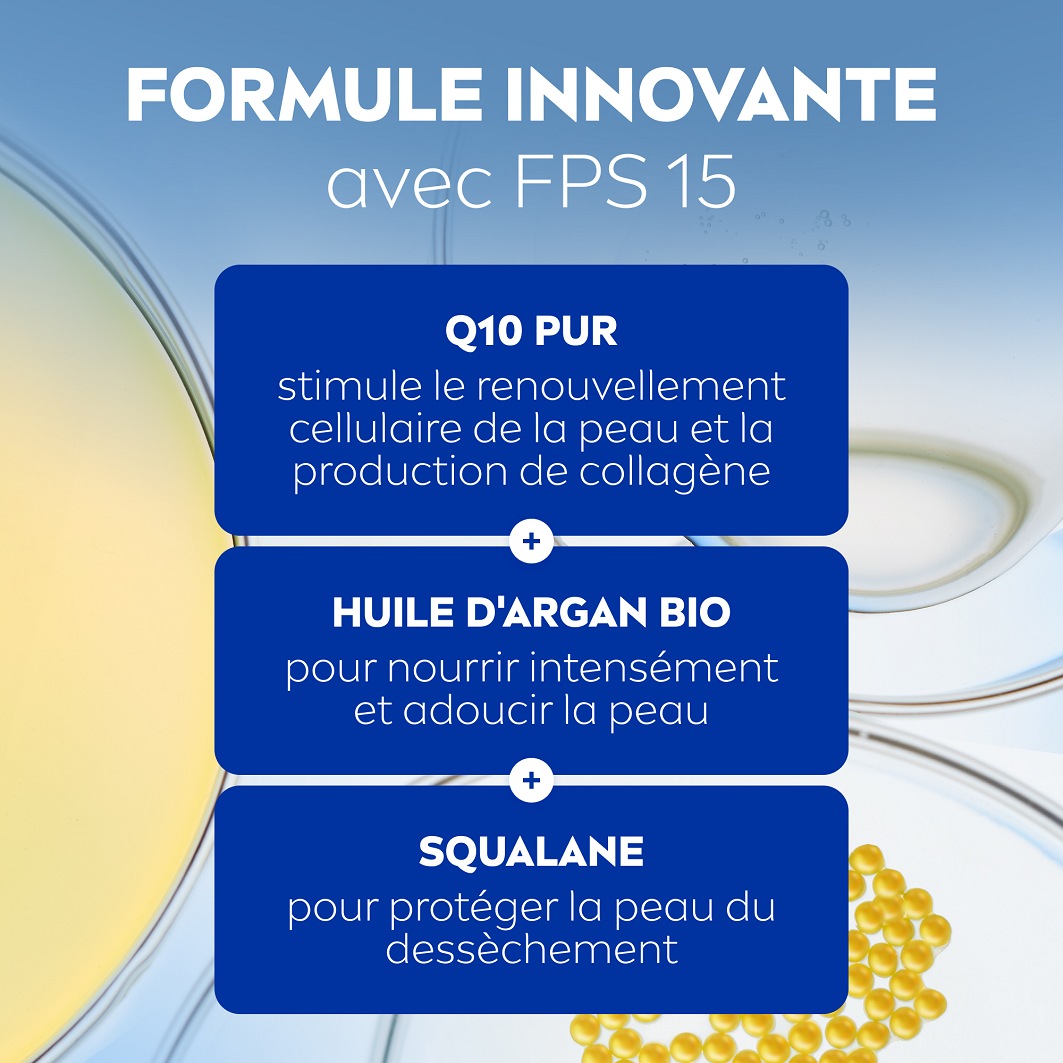 NIVEA Cremă de față antirid extra hrănitoare pentru ten uscat SPF 15
