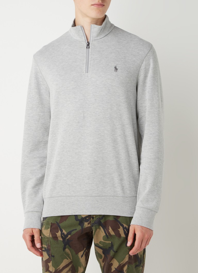 Pulover cu fermoar cu jumătate de fermoar Ralph Lauren