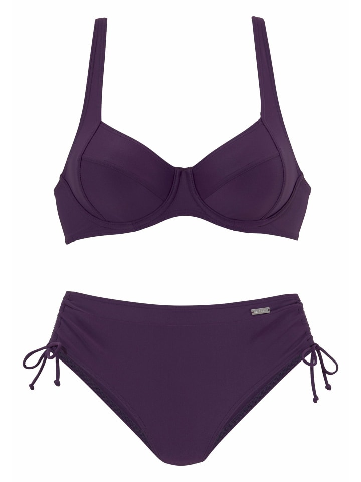LASCANA Bügel-Bikini in lila günstig kaufen