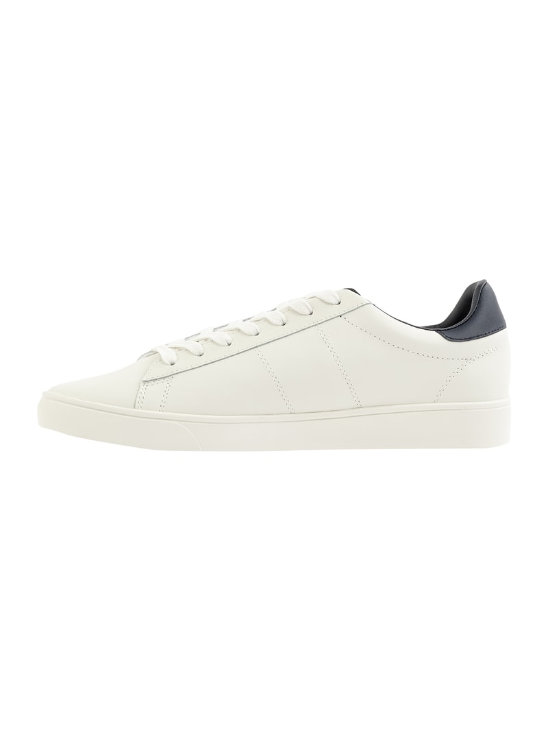 Sneaker aus Leder in weiß