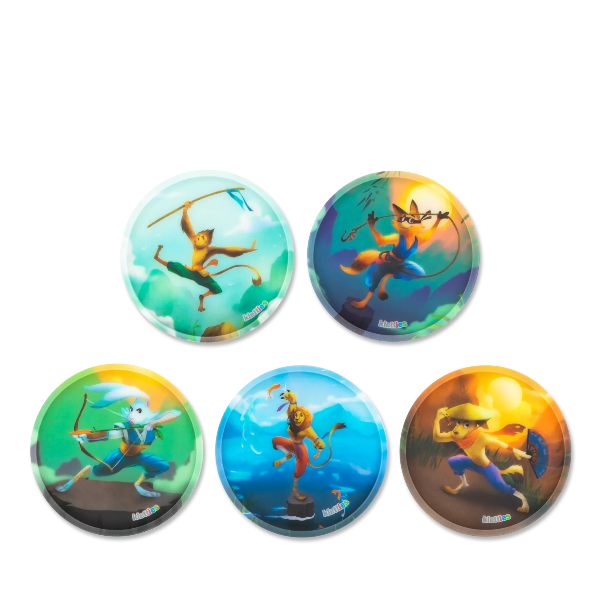 ergobag Klettie-Set Ninjas