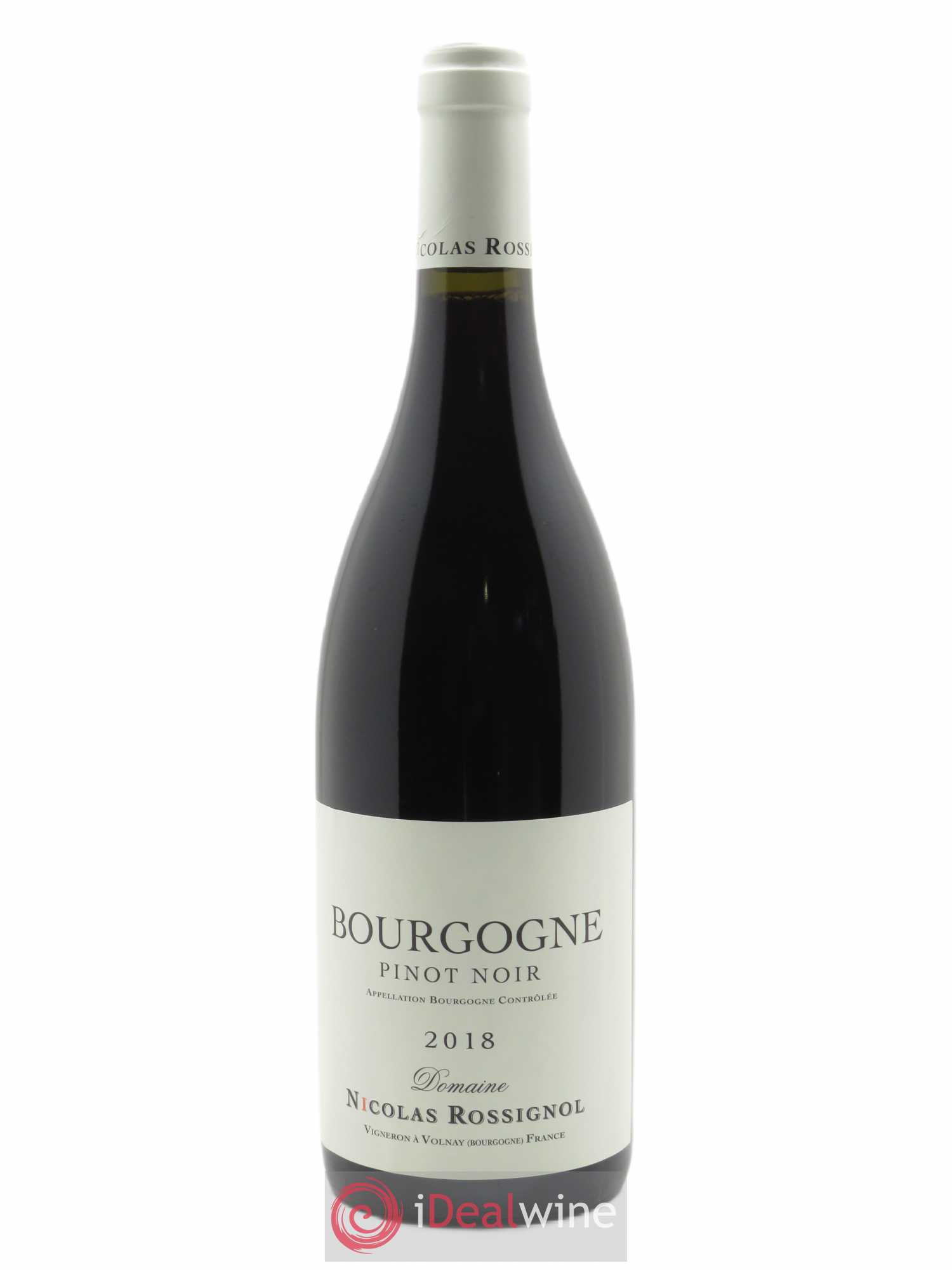 Bourgogne Nicolas Rossignol  2018 - Lot de 1 Bouteille