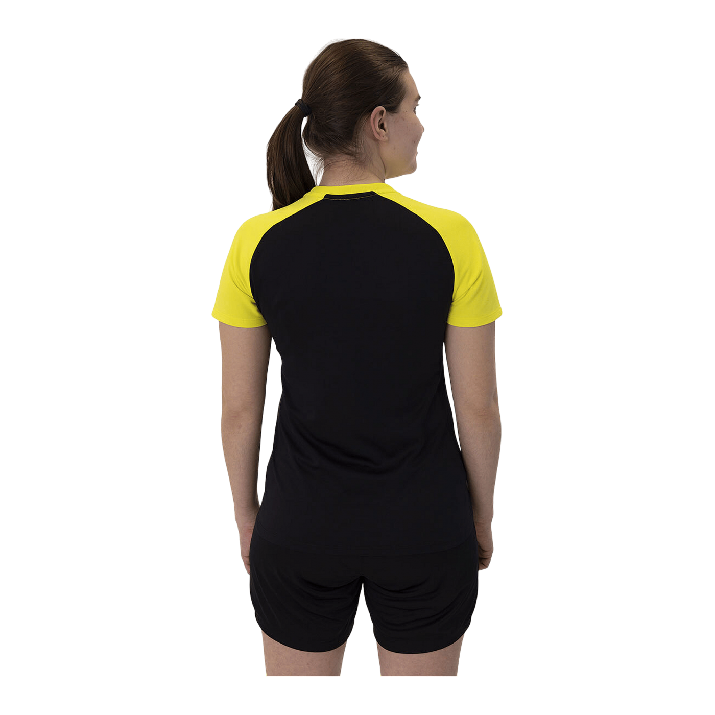 JAKO Icon T-Shirt Damen Schwarz Gelb F808