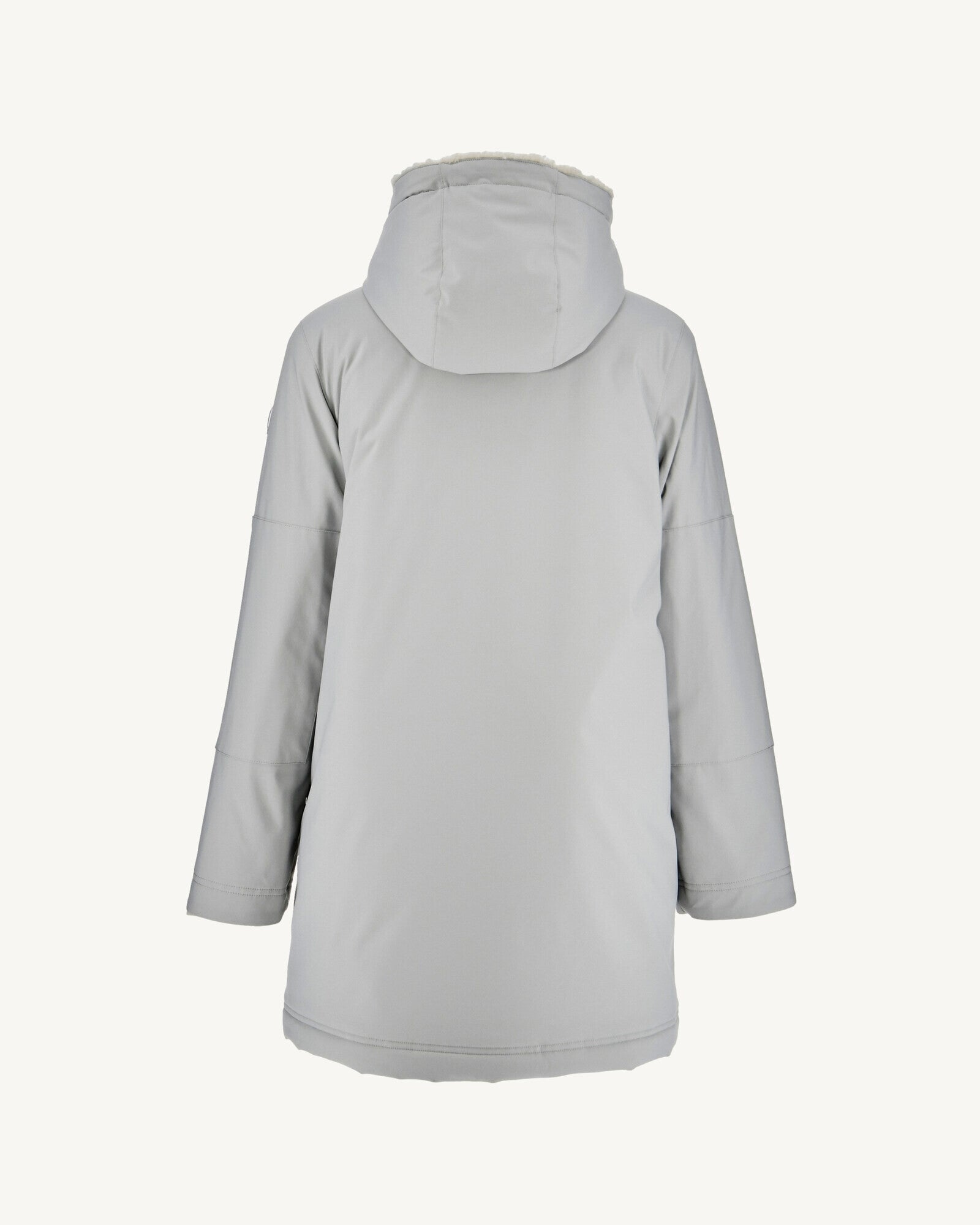 Parka réversible Grand Froid à capuche Gris acier Taiga