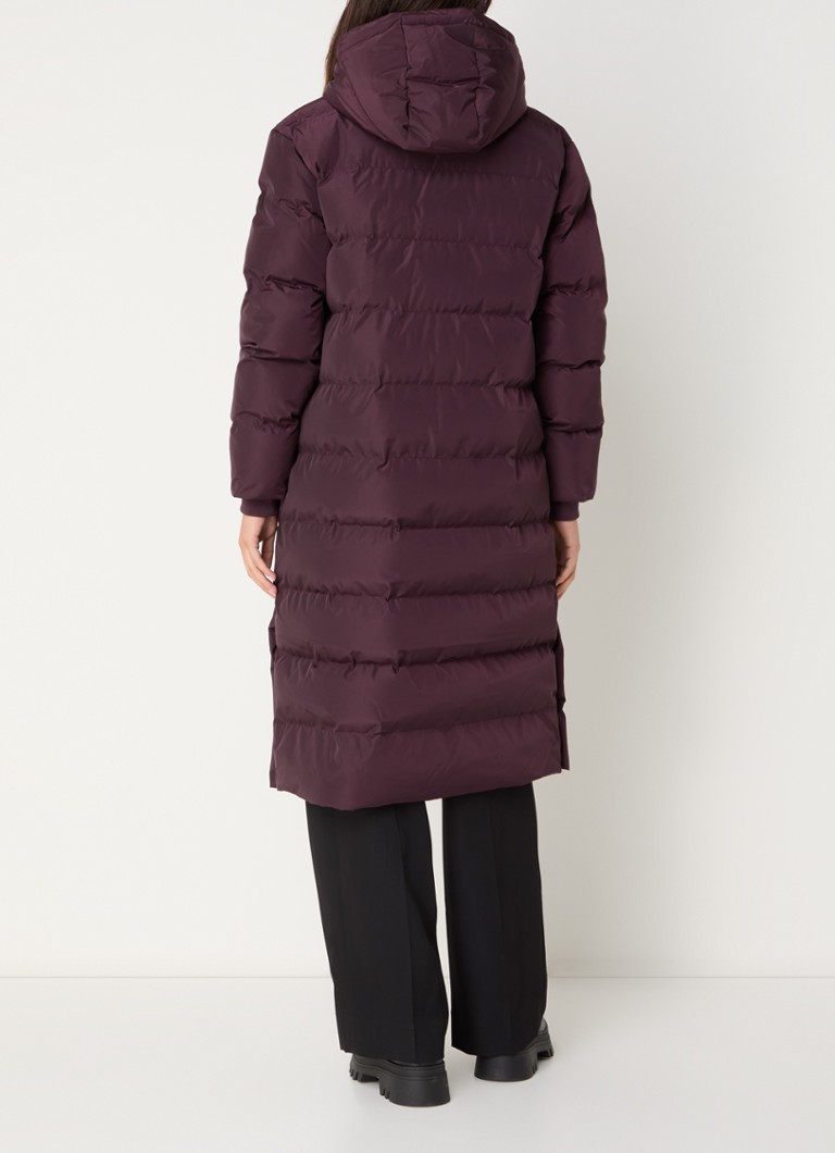 Airforce Grace quilted hooded jacket