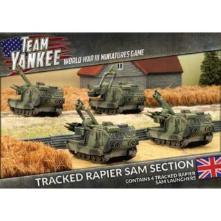 British Tracked Rapier SAM Section