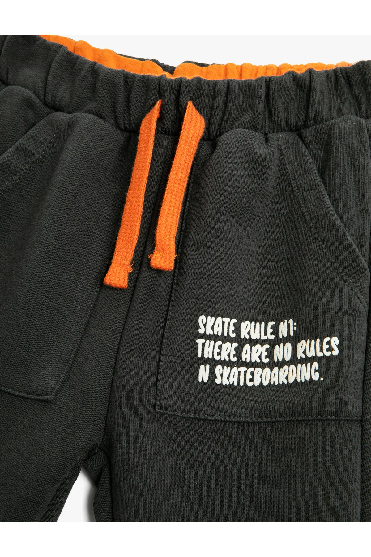 Koton  Jogger-Jogginghose, Tasche, Taillenband, Baumwolle