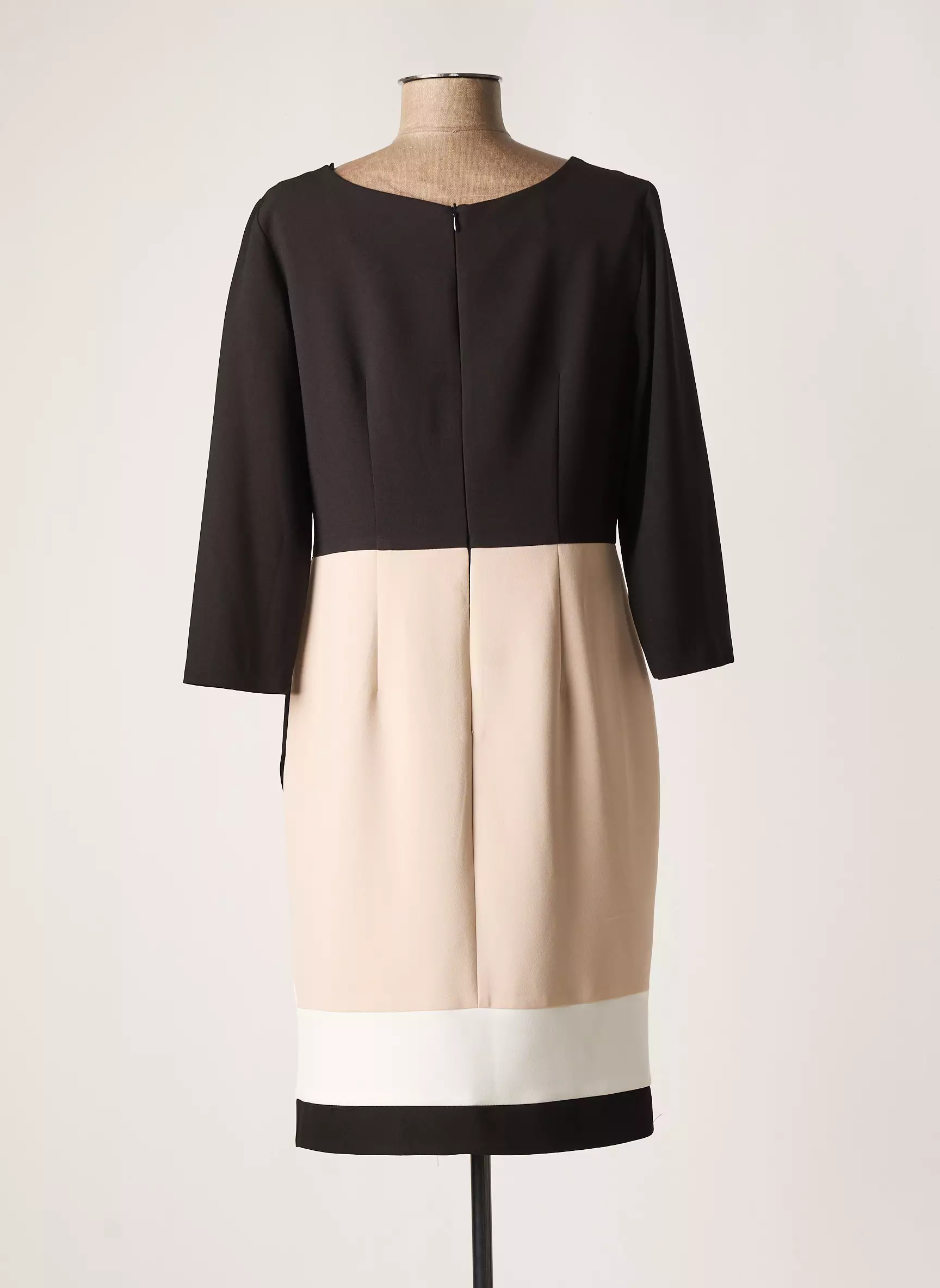 Arggido Robes Mi Longues Femme couleur noir