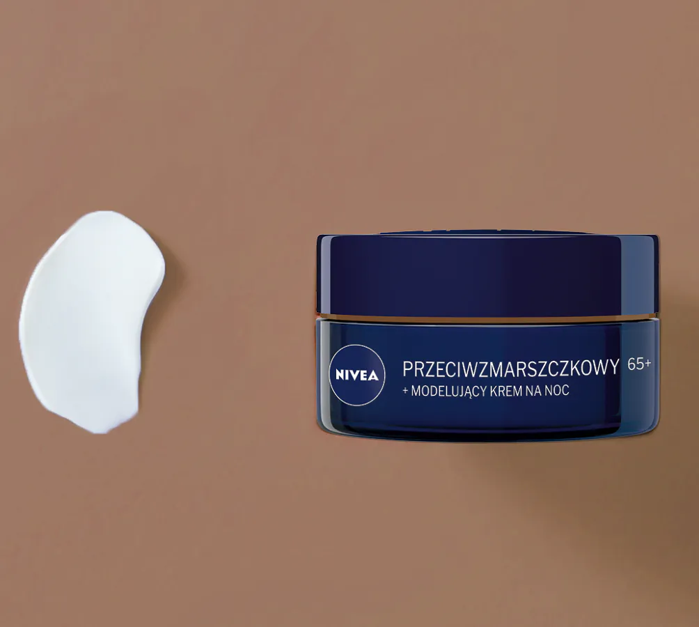 Nivea noćna krema protiv bora i oblikovanja kože 65+