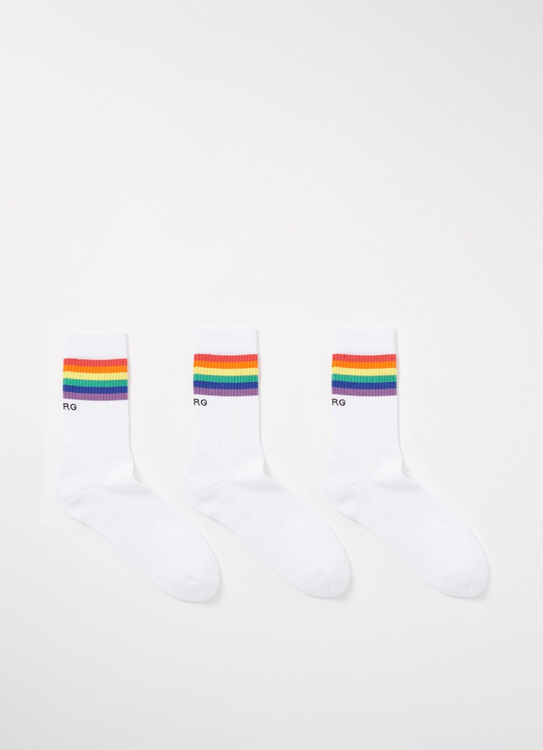 Björn Borg socks with logo in a 3-pack