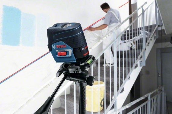 Bosch Blue 0601066G00 GCL 2-50 C Kombinationslaser mit Punkt- und Linienlaser + Inlay L-Boxx