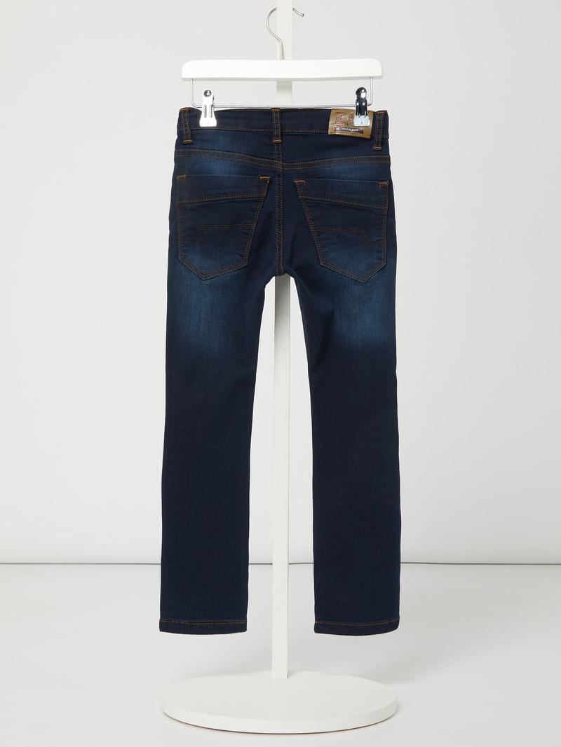 Skinny Fit Jeans mit Stretch-Anteil in jeans