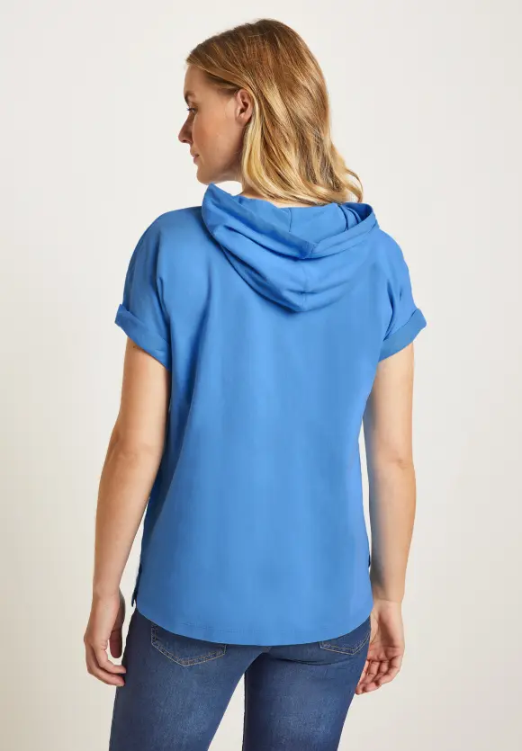 CECIL Leinenbluse im Materialmix