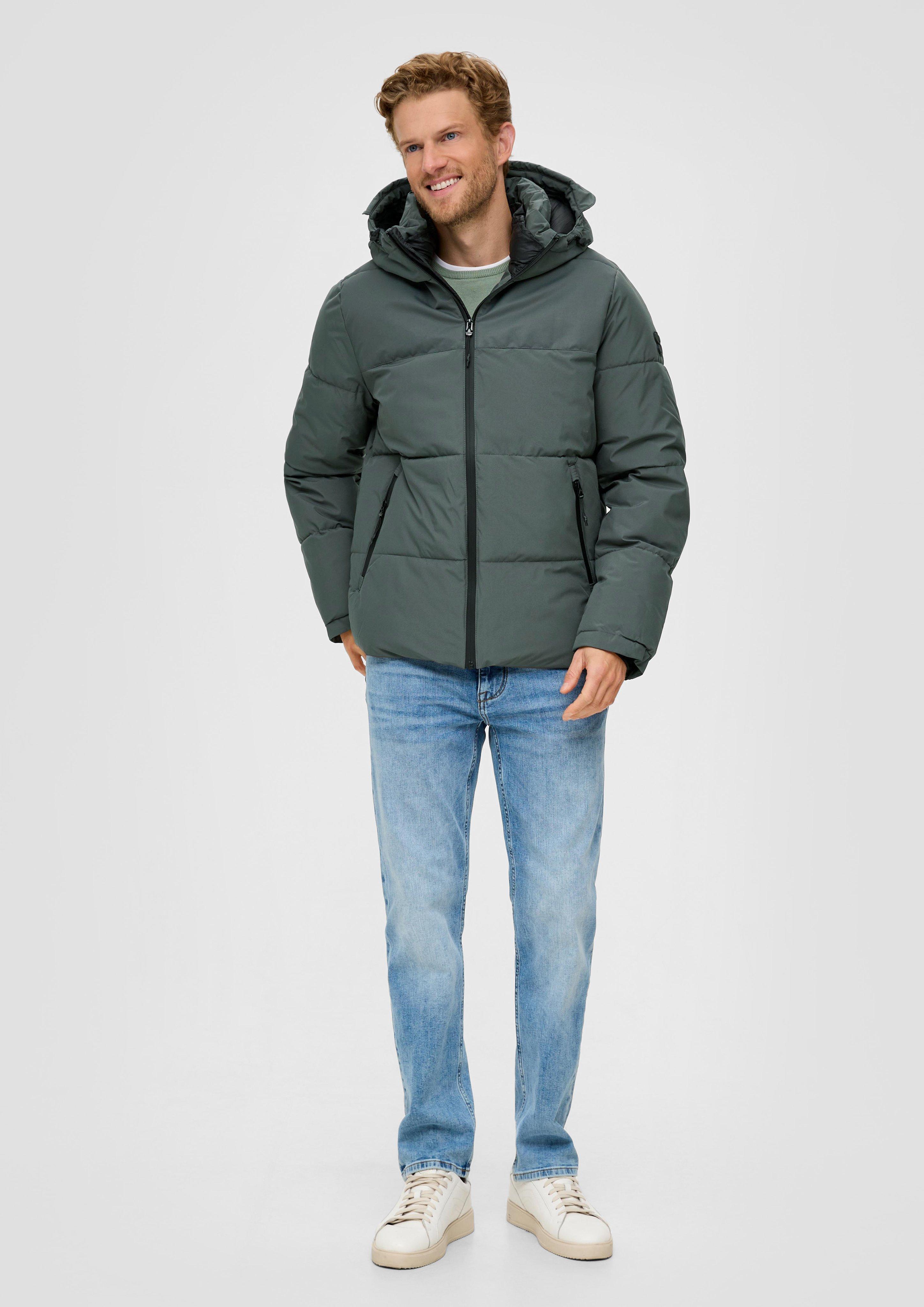 Steppjacke in Bicolor-Optik  2131934-7909