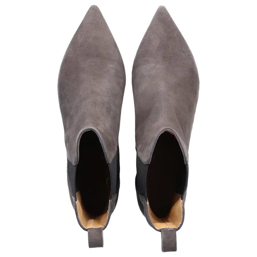 Pomme D`OR - Stiefeletten 4664 Veloursleder - grau